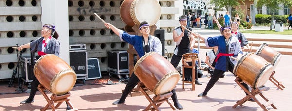 Drum Performance at Bell Tower